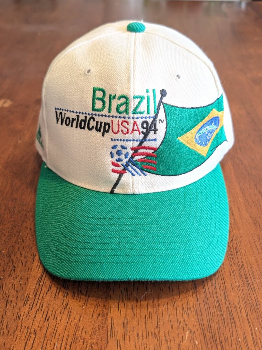 1994 World Cup Brazil Apex One Snapback Hat - Size OS